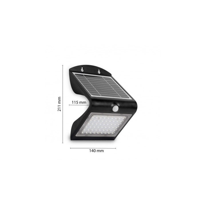 Applique Solare con rilevatore di movimento