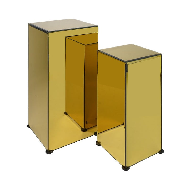 Colonna Specchio Oro Vetro