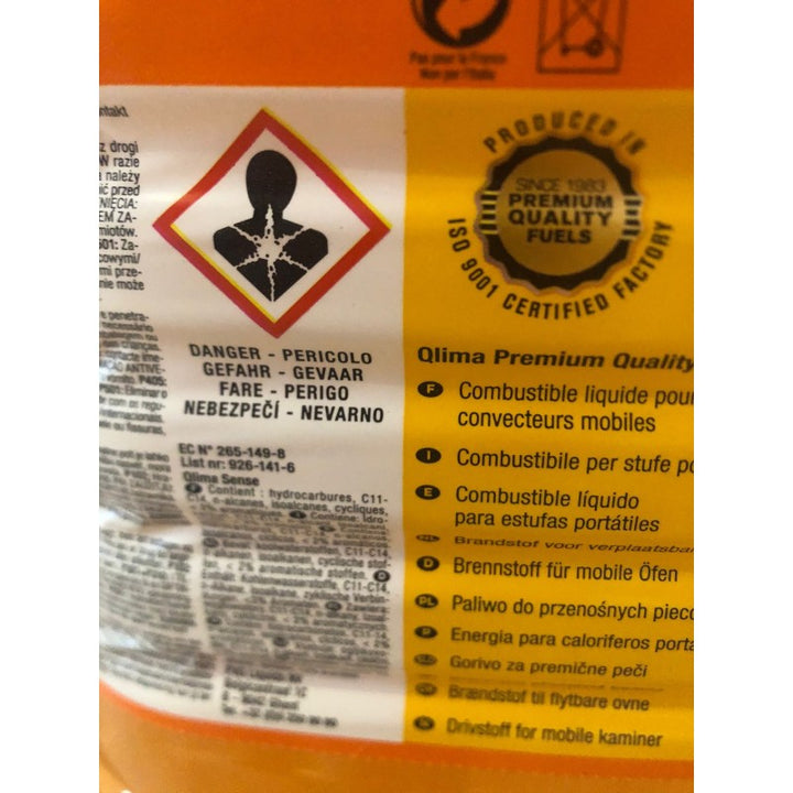 Combustibile Sense 20 lt Qlima