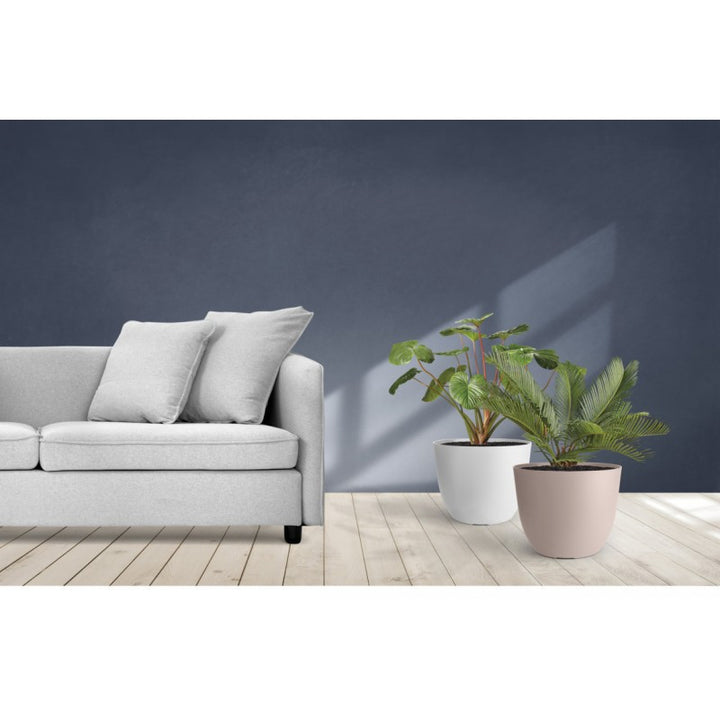 Vaso Conca Pure Nicoli Bianco 38cm
