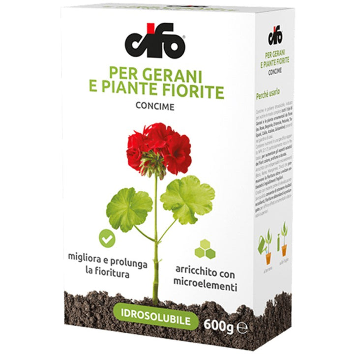 Concime in polvere gerani gr 600