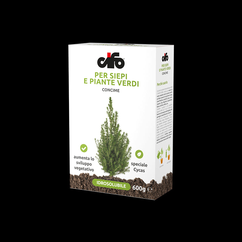 Concime in polvere siepi-piante verdi 600gr