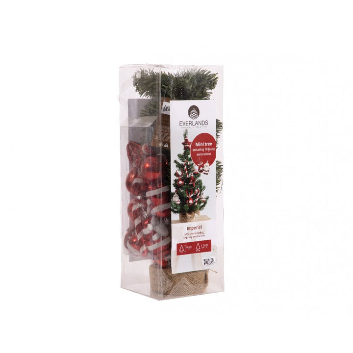 Albero di Natale piccolo con decori