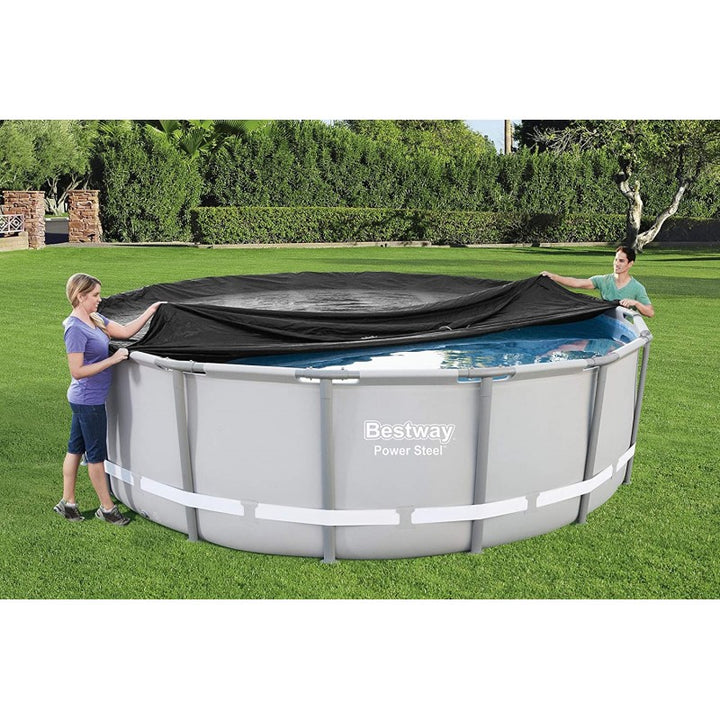 Copripiscina circolare in polietilene diametro 488
