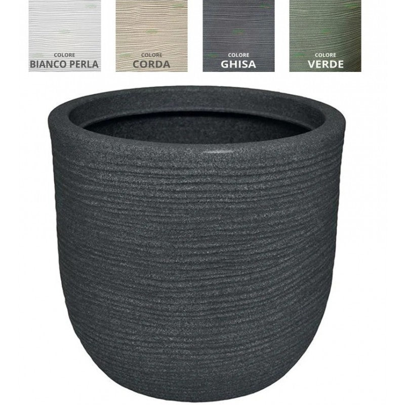 Vaso Conchino Rigato Shabby Ø45 cm Telcom