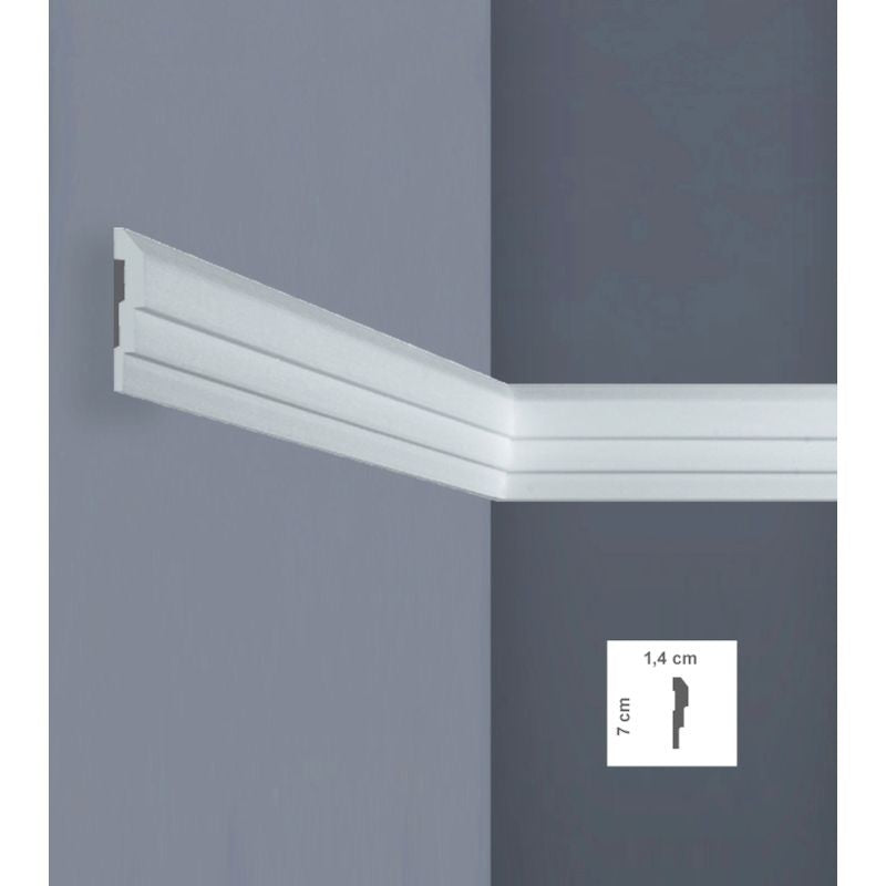 Cornice i710 mm 70x14 2 mt