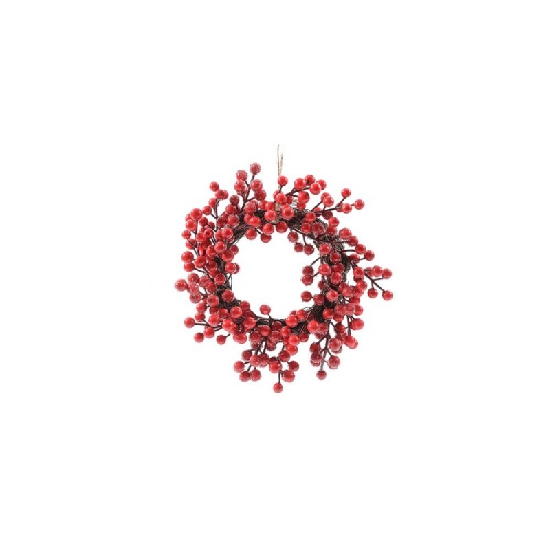 Corona dietroporta bacco con brina 30cm
