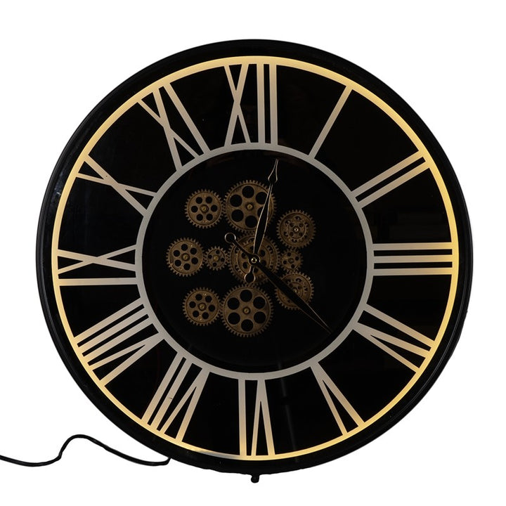 Decorazione di Natale Orologio Retroilluminato Diam.60 cm