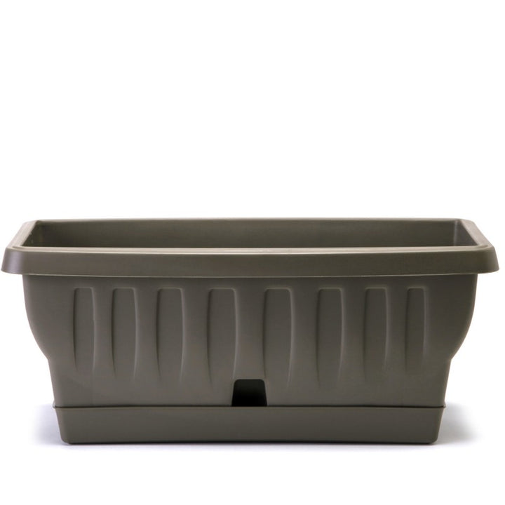 Fioriera Natura con sottovaso cappuccino