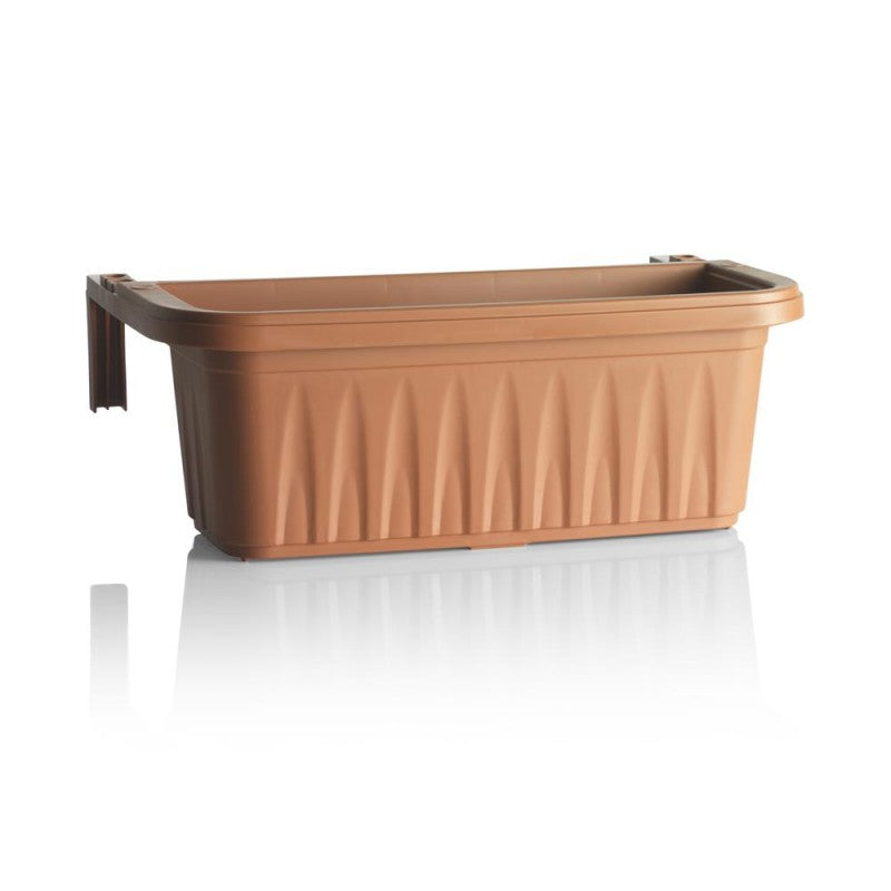 Fioriera da balcone cotto Rondine Bama