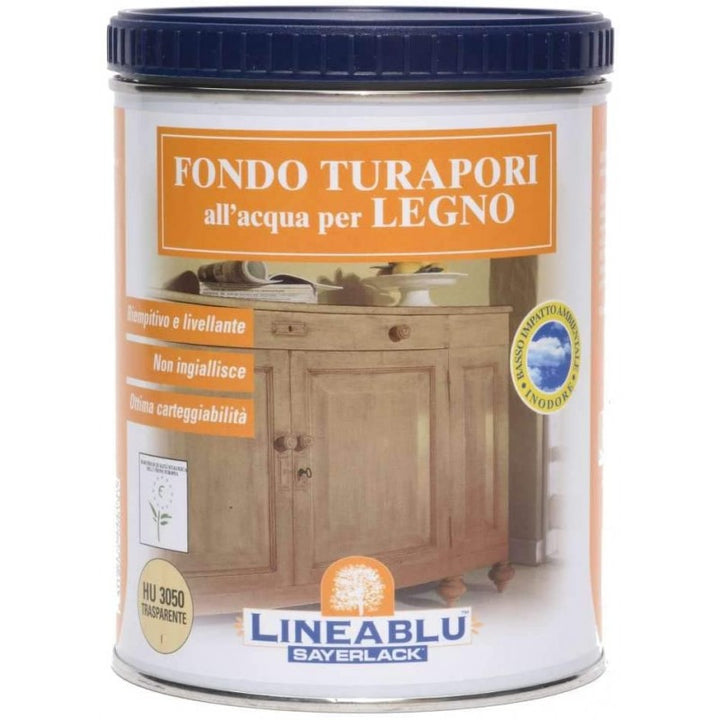 Fondo Turapori All'Acqua Trasparente HU3050 Lt 0.75