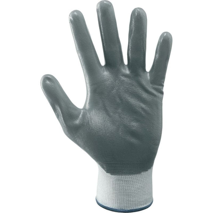 Guanti in filo continuo poliestere/nitrile 13 eco-nbr grigio