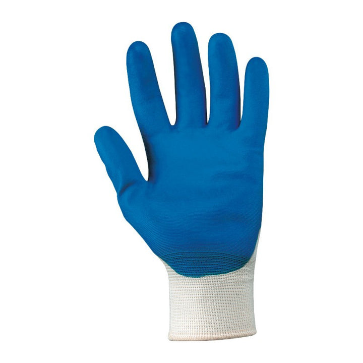 Guanto a filo continuo nylon 888 blu