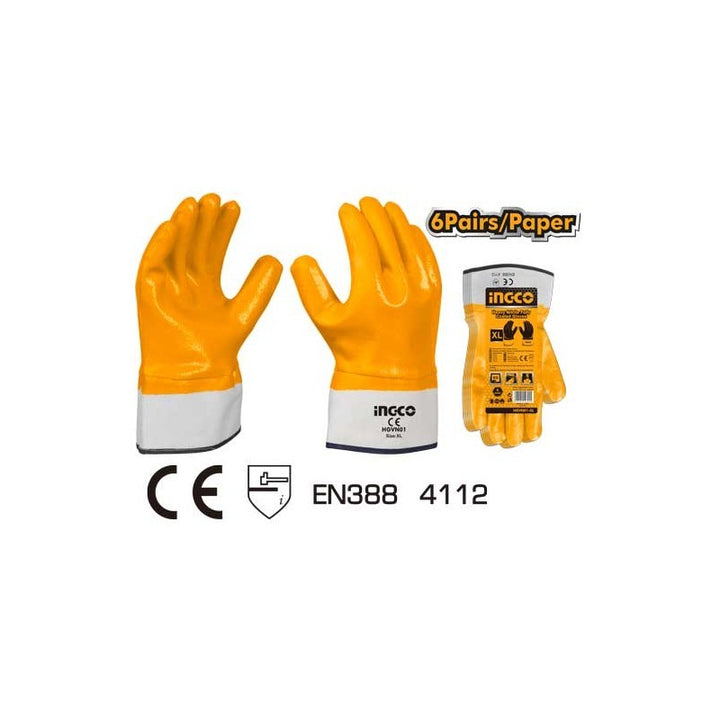 Guanti Pesante in Nitrile L