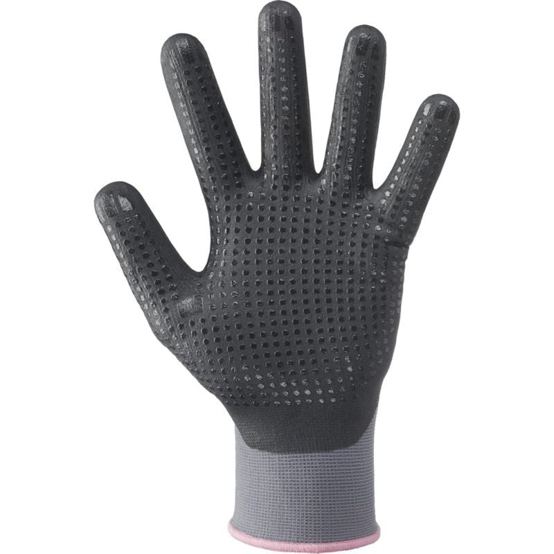 Guanto a filo continuo calibro 15 in nylon-elastan / nitrile schiumato nitran plus-c
