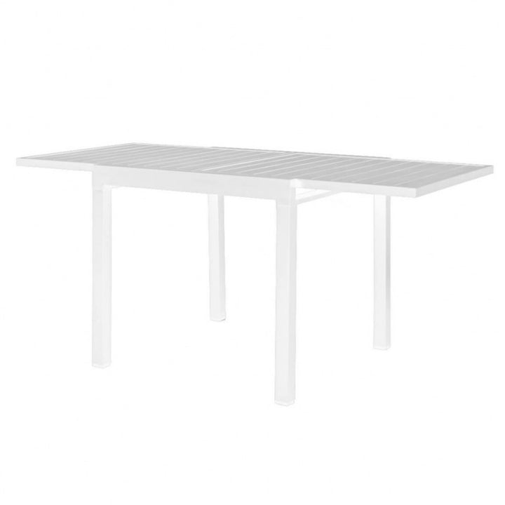 Tavolo Hawaii allungabile 90/180x90 Bianco