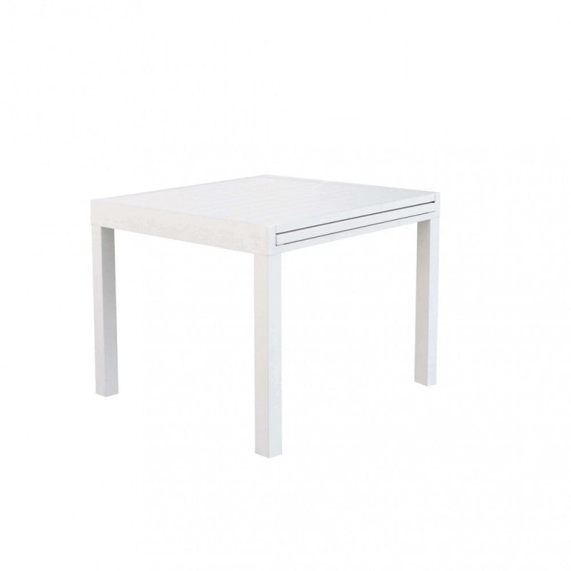 Tavolo Hawaii allungabile 90/180x90 Bianco