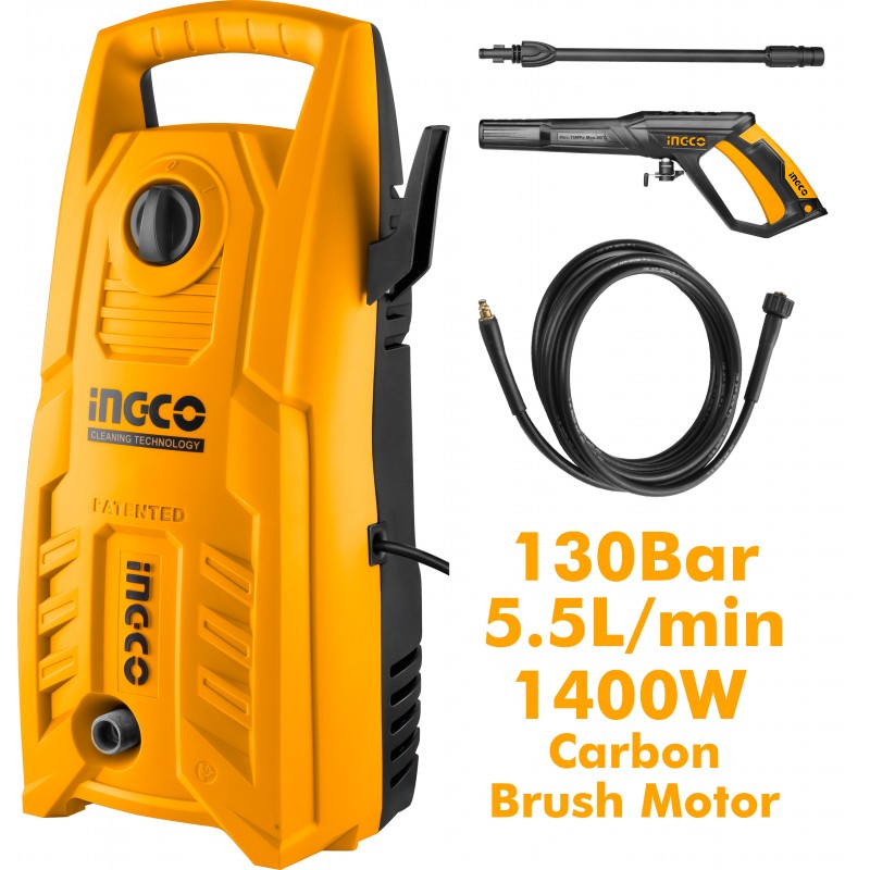 Idropulitrice 1400w 130 bar con accessori