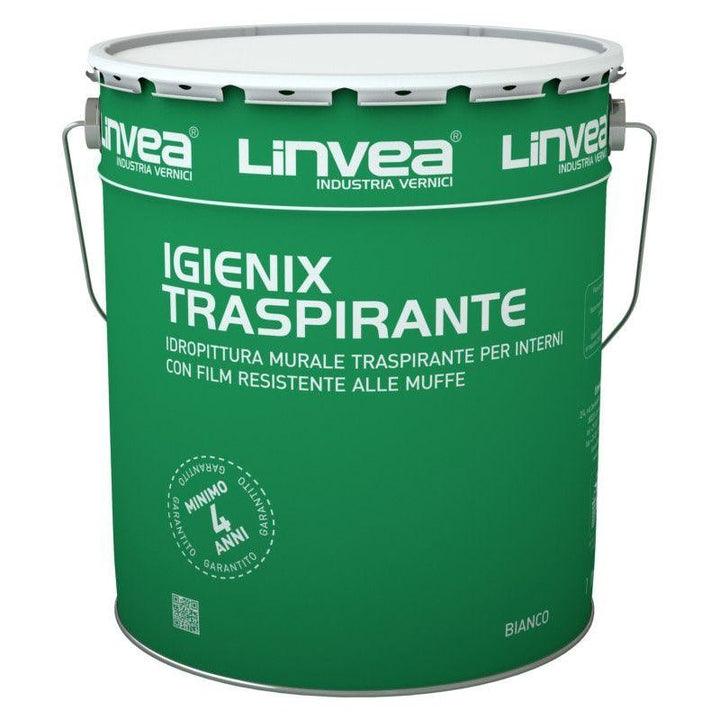 Pittura murale antimuffa traspirante Linvea Igenix