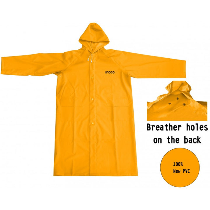 Impermeabile Pvc + poliestere Giallo