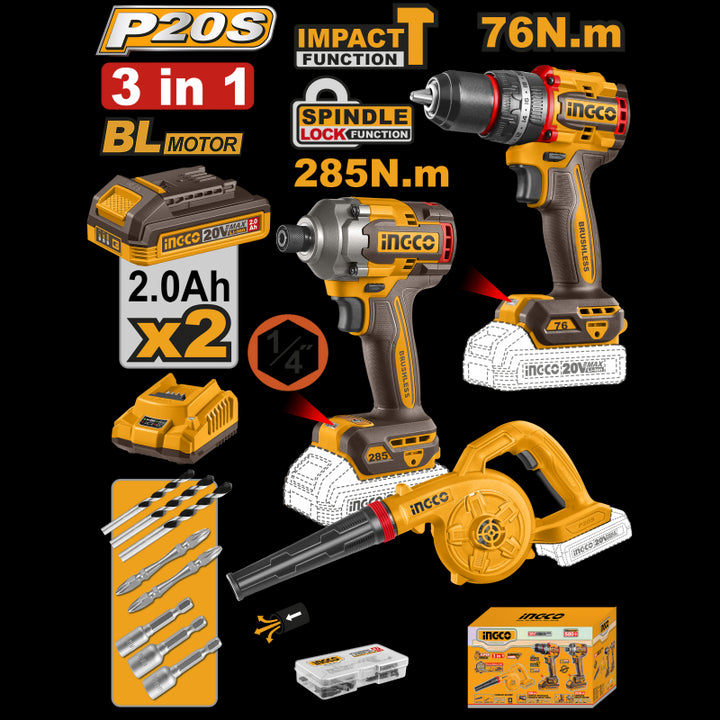 Kit Cidli207681 + Cirli20281 + Cabli20028 + Cidli207681