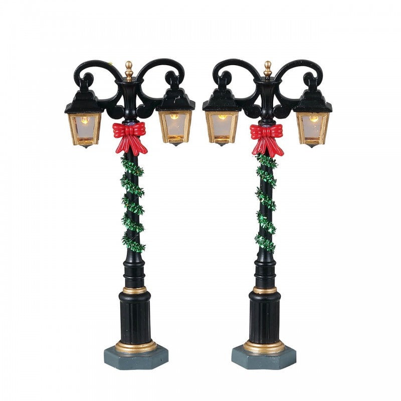 Lampione Vecchio Stile Nat. 2pz | Lemax