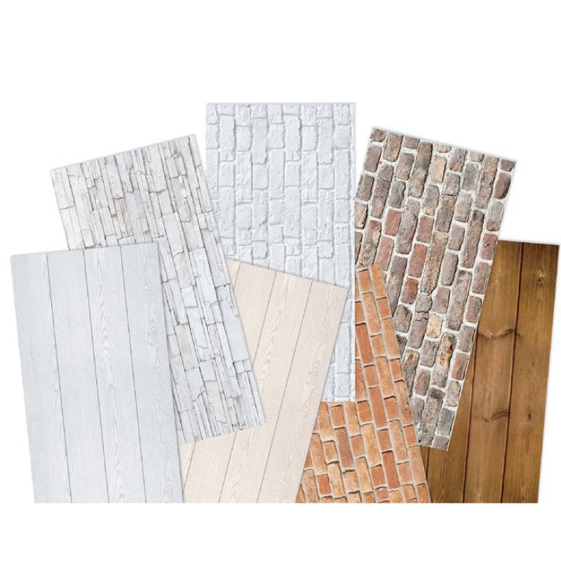 Lastra polipropilene effetto legno chiaro 50x100cm