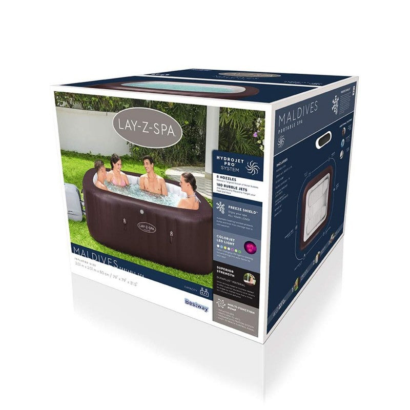 Lay-z-spa Hidrojet Maldive 201x201x80cm