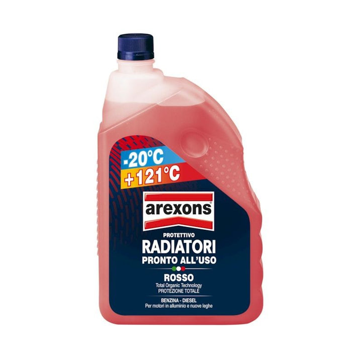 Liquido protettivo per radiatori rosso