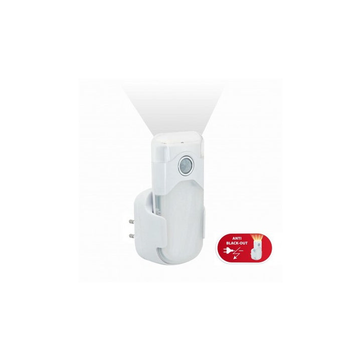 Luce Notte con pir Anti Black Out e Torcia