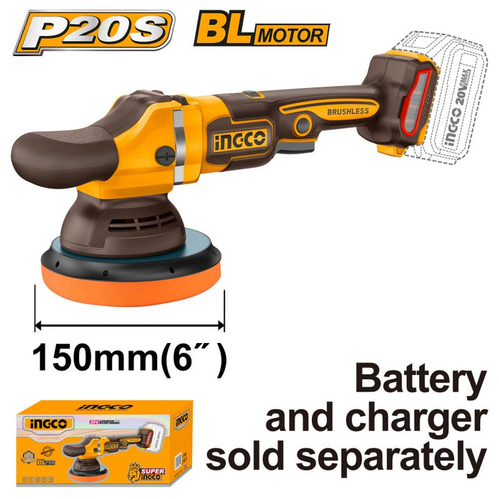 LUCIDATRICE 150MM A BATTERIA NUDA