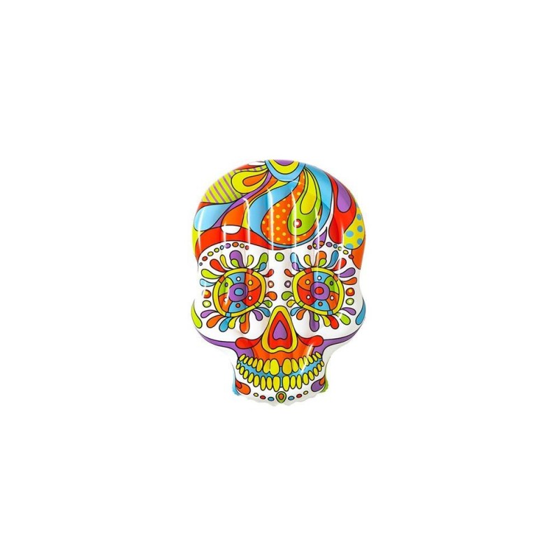 Materassino teschio popart barcellona 193x141cm Fiesta Skull Island