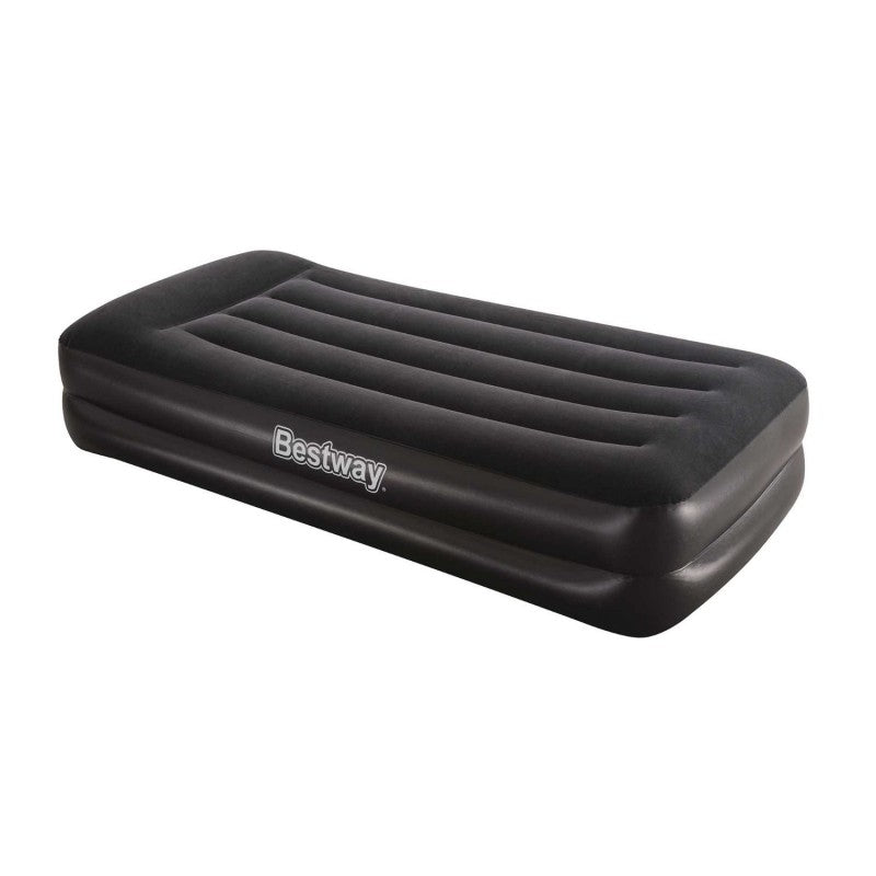 Materasso gonfiabile airbed premium nero 191x97x46 cm