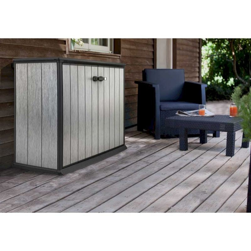 Mobile Porta Attrezzi Patio Store Grigio