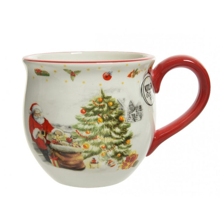 Tazza di Natale con decori h9 cm Kaemingk