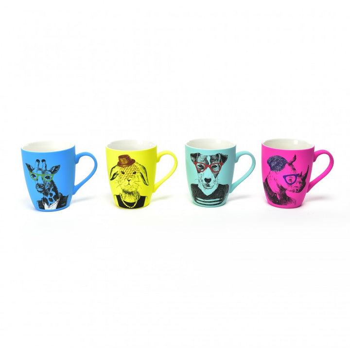 Mug in porcellana fantasie assortite 350ml