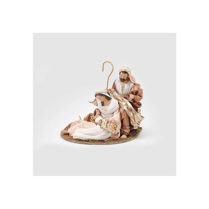 Natività lord con base muschio h24cm