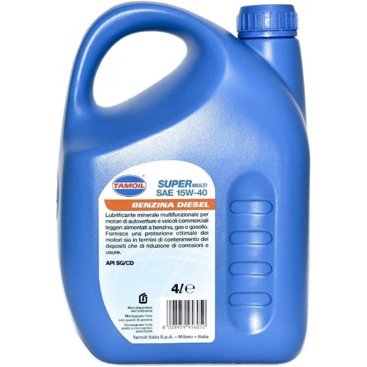 Olio supermultifuel 15w40 Tamoil 4l