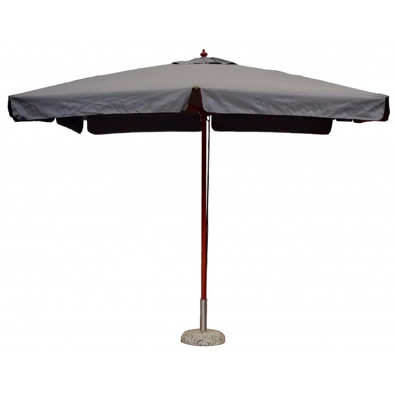Ombrellone da giardino in legno De Lux 3x2 mt Moia