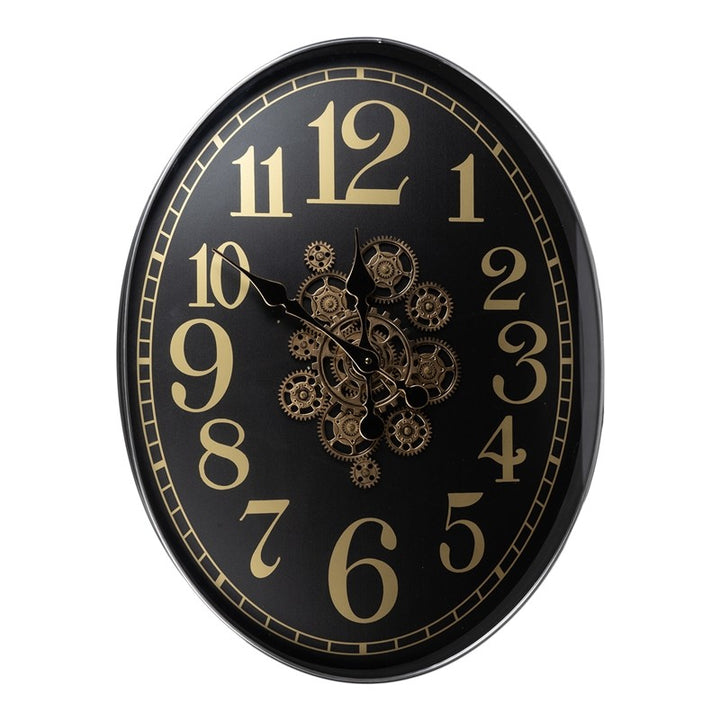 Orologio in metallo nero