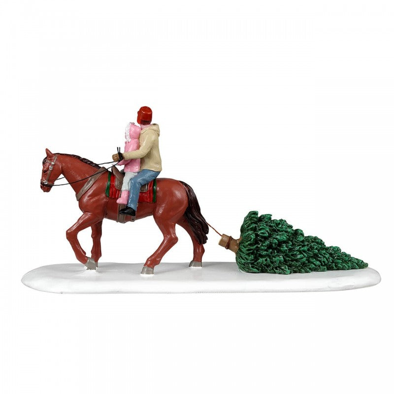 Paesaggio Albero Con Cavallo | Lemax
