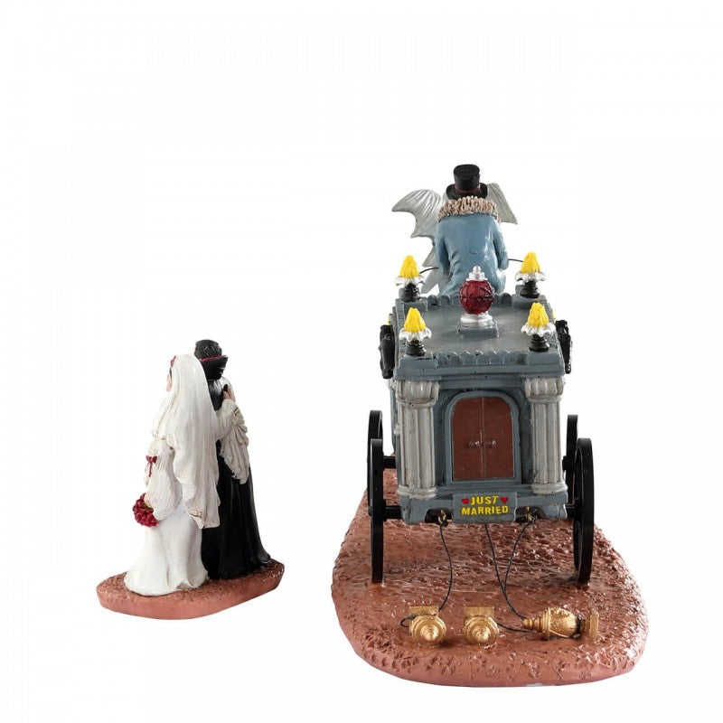 Paesaggio Carrozza Newly Deads Halloween | Lemax