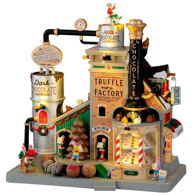 La Fabbrica di Tartufi al Cioccolato di Natale - Lemax