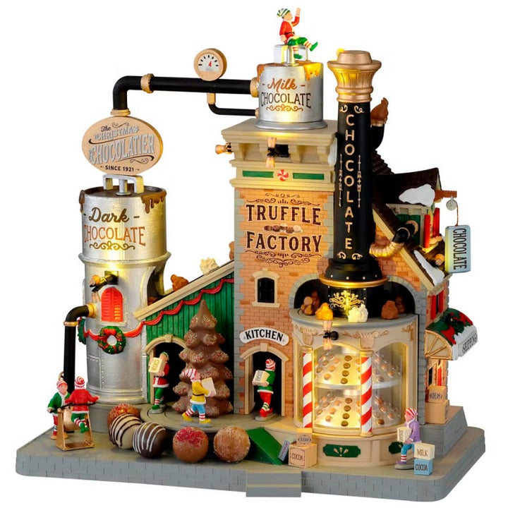 La Fabbrica di Tartufi al Cioccolato di Natale - Lemax