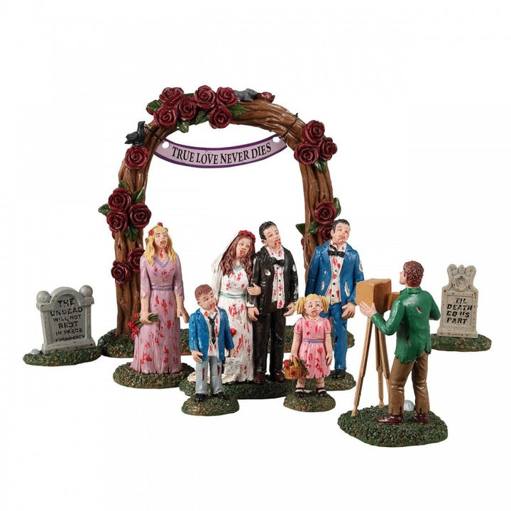 Paesaggio Matrimonio Zombie 9pz Halloween | Lemax