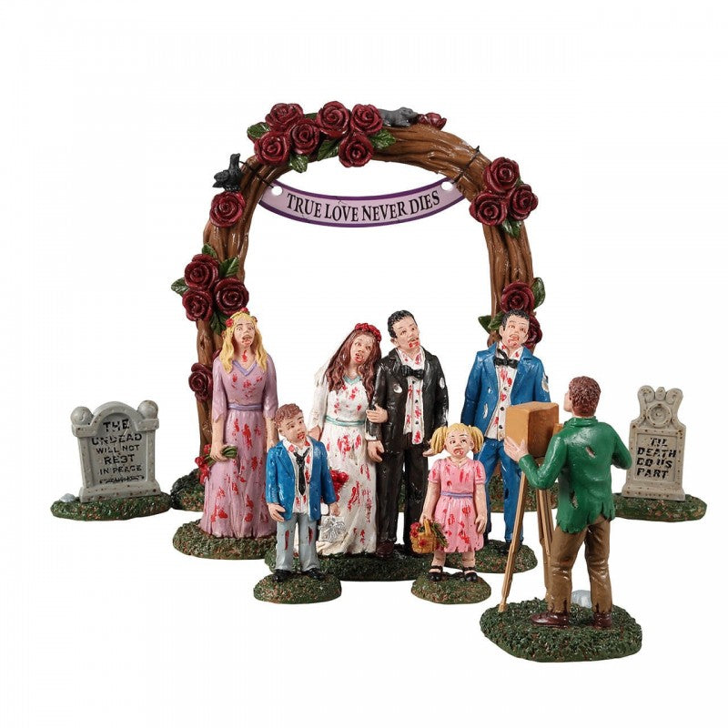 Paesaggio Matrimonio Zombie 9pz Halloween | Lemax