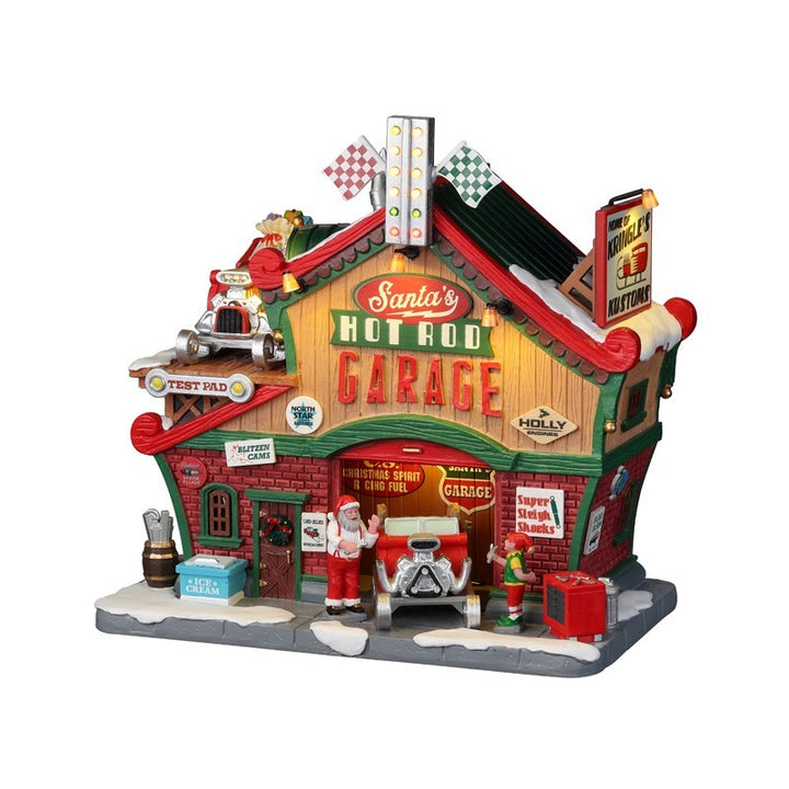 Officina meccanica di Babbo Natale - Lemax