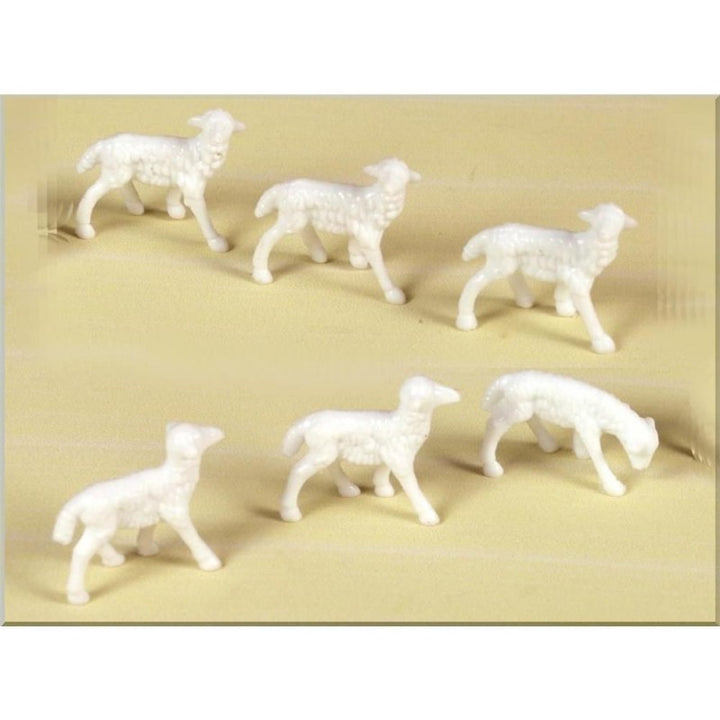 Pecora 3 cm per allestimento presepe