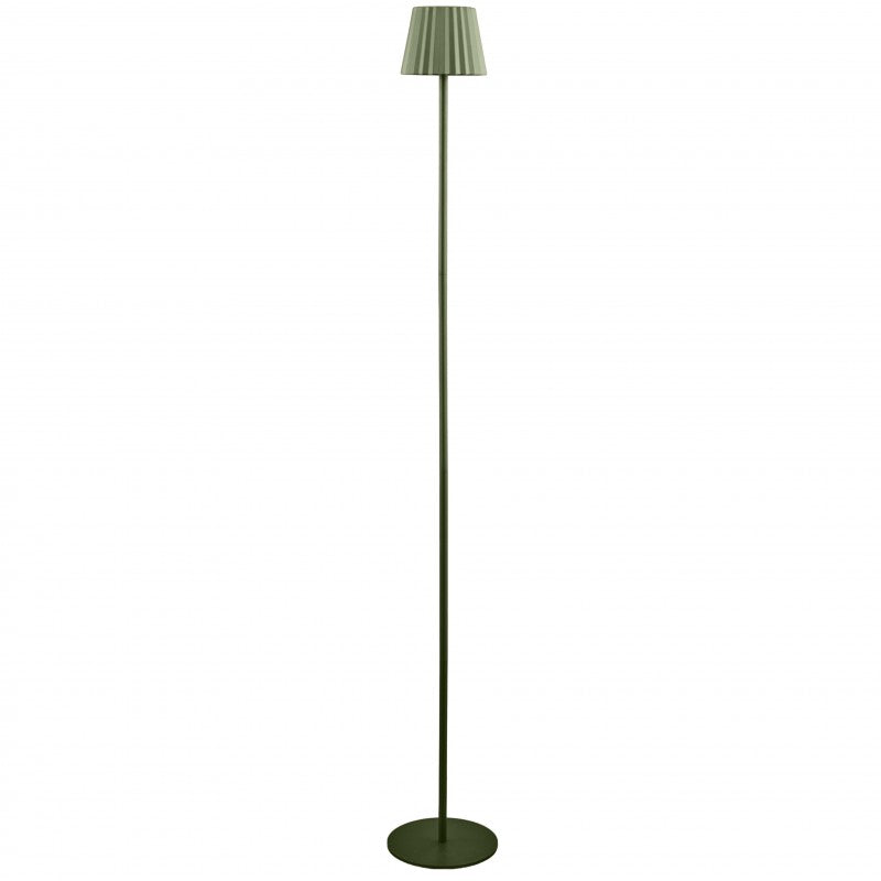 Piantana Led Touch Verde Plisse Alta
