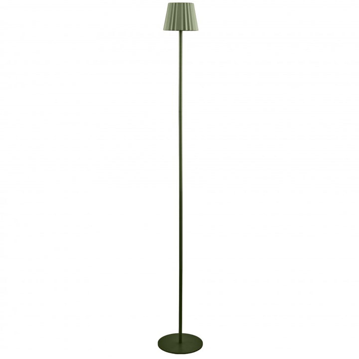 Piantana Led Touch Verde Plisse Alta
